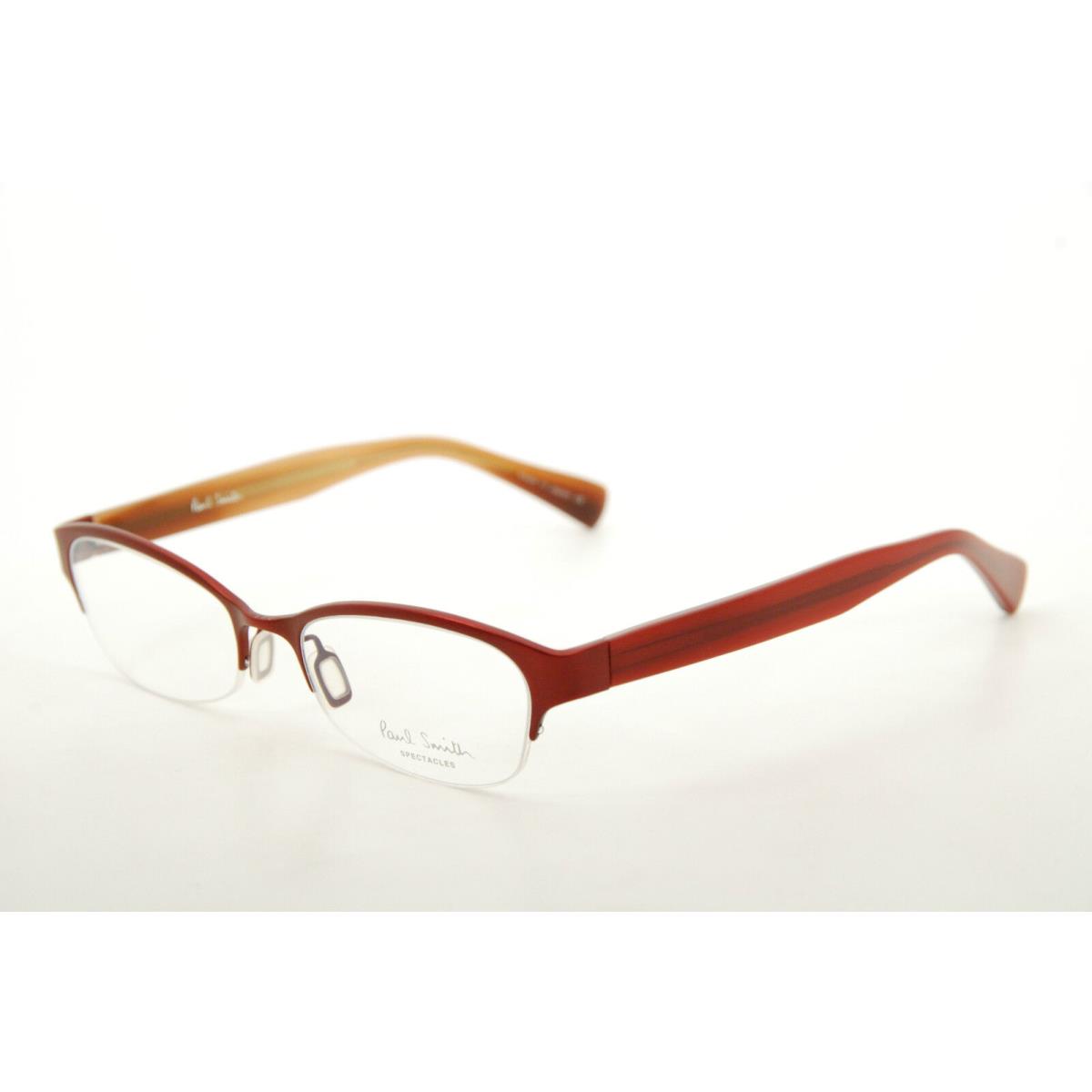 Paul Smith Burnette PM4019T 2950 Red 50mm Eyeglasses Japan RX