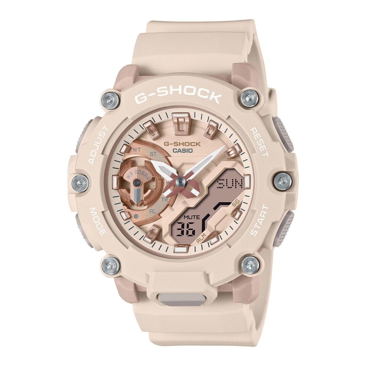 Casio G-shock Urban Outdoor Monochromatic Ana-digi Womens Watch GMAS2200M-4A