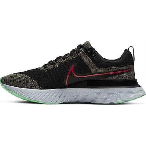 Nike Men`s React Infinity Run FK 2 Running Shoes Brown/ridgerock 8 D M US