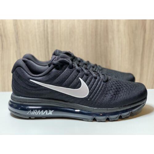 Nike Air Max 2017 Black Anthracite Running Shoes 849559-001 Men s Size 11