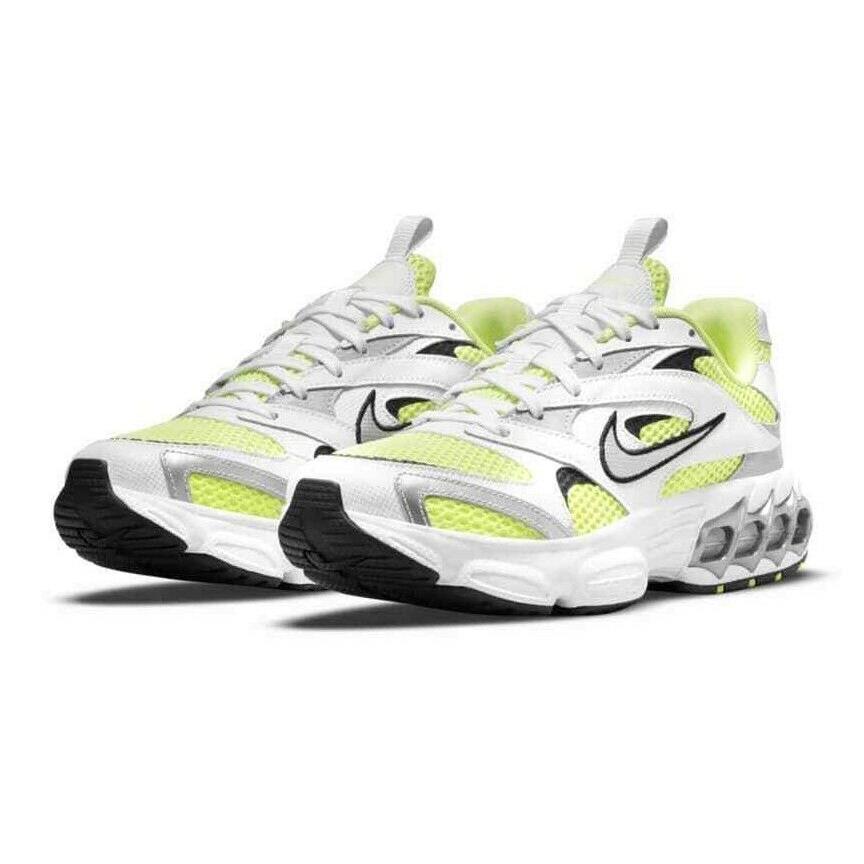 Nike Zoom Air Fire Womens Size 9 Sneaker Shoes CW3876 102 White Light Lemon