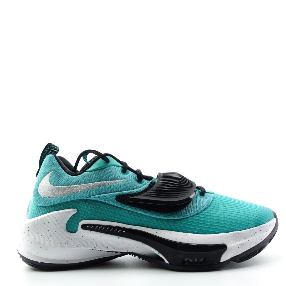 Nike Zoom Freak 3 Mens Size 10 Teal Jade Basketball Shoes DA7845-300