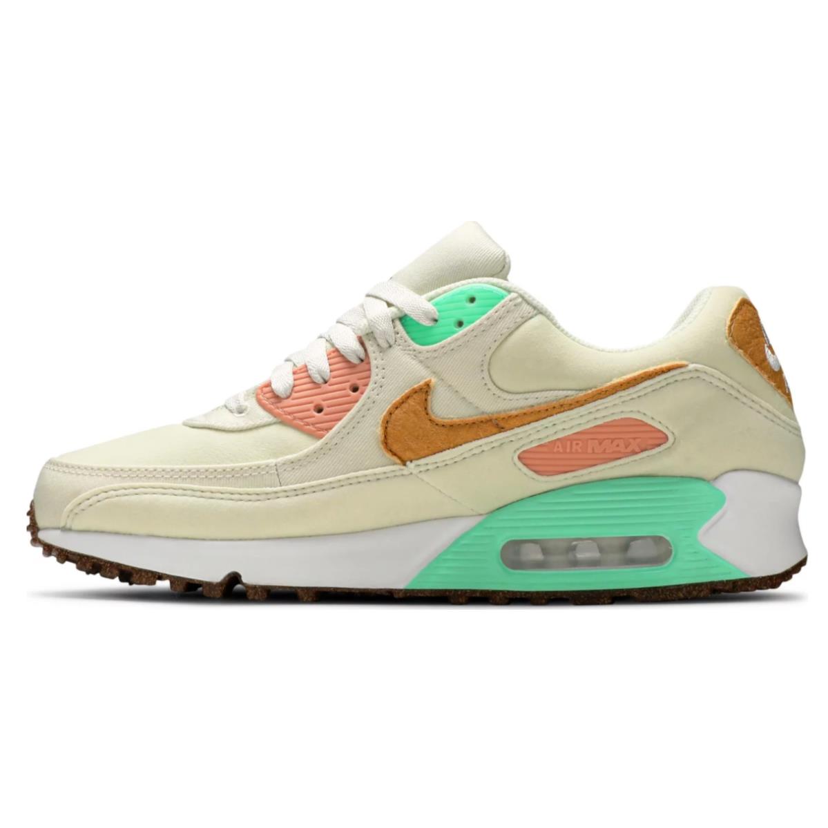 Nike Air Max 90 LX Happy Pineapple DC5211 100 Sneakers Shoes Women`s Size 5