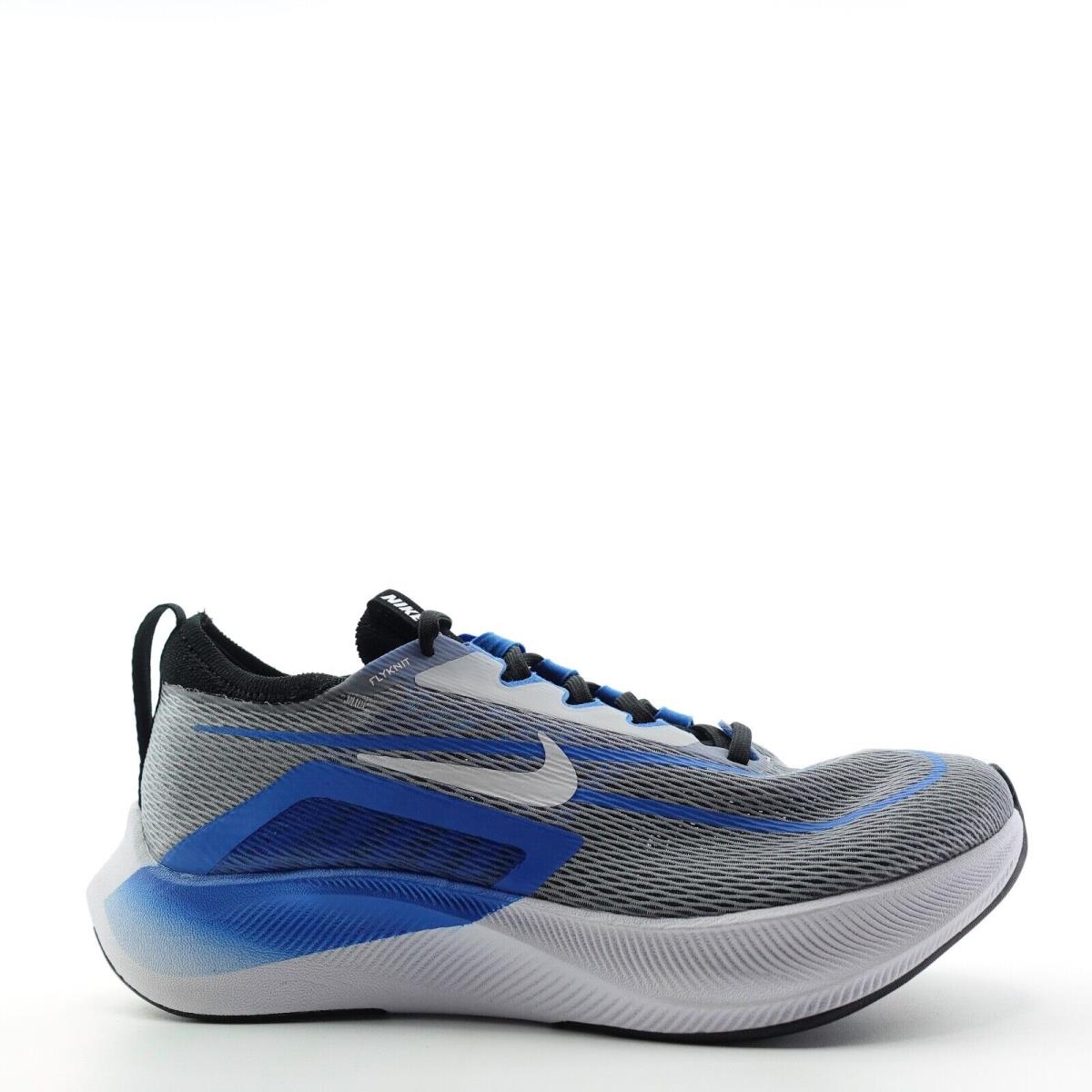 Nike Zoom Fly 4 Wolf Grey Blue Running Shoes Mens Size 8.5 CT2392 005