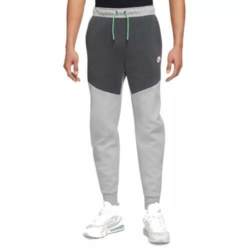 Nike Sportswear Tech Fleece Jogger Pants CU4495-078 Light Grey/green Men`s XS