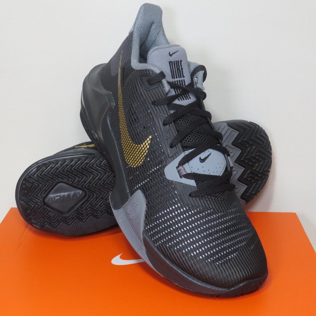 Nike Air Max Impact 3 Black Cool Grey Mens Size 12 Basketball Shoes DC3725-006