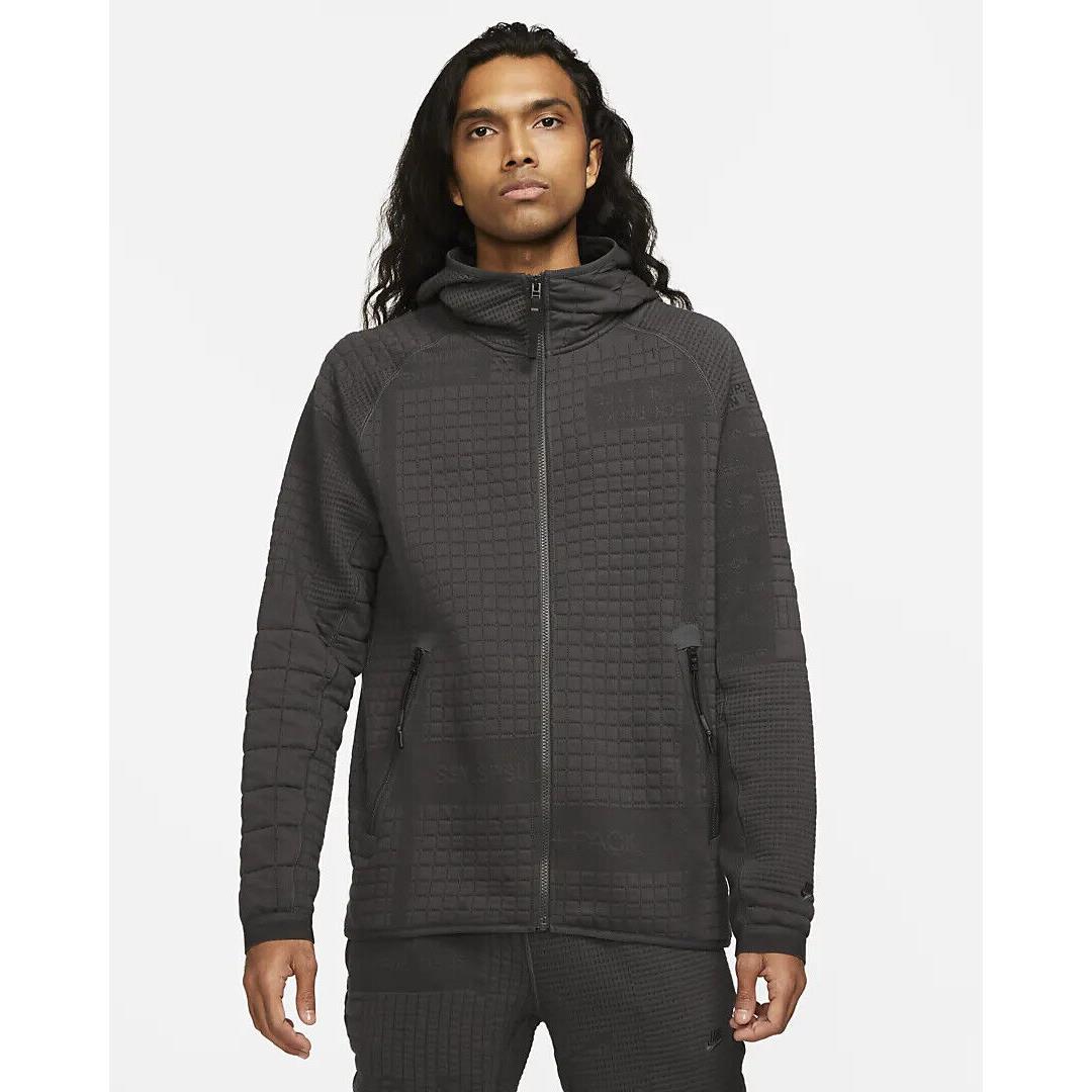 Nike Men`s L Therma-fit Adv Tech Pack Engineered Fleece Jacket Sweatshirt DM5525