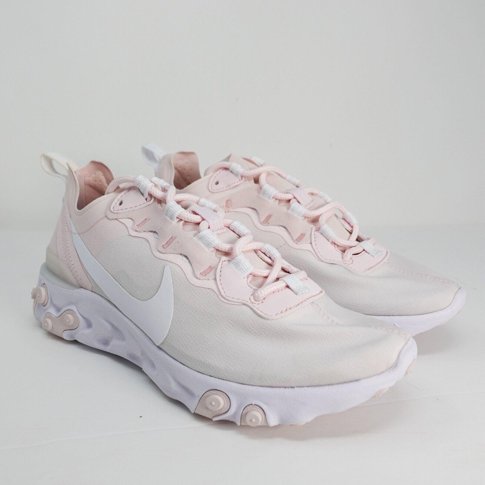 pink nike react element 55