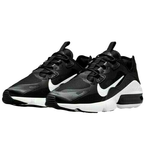 Nike Air Max Infinity 2 Womens Size 7 Sneaker Shoes CU9453 002 Black White