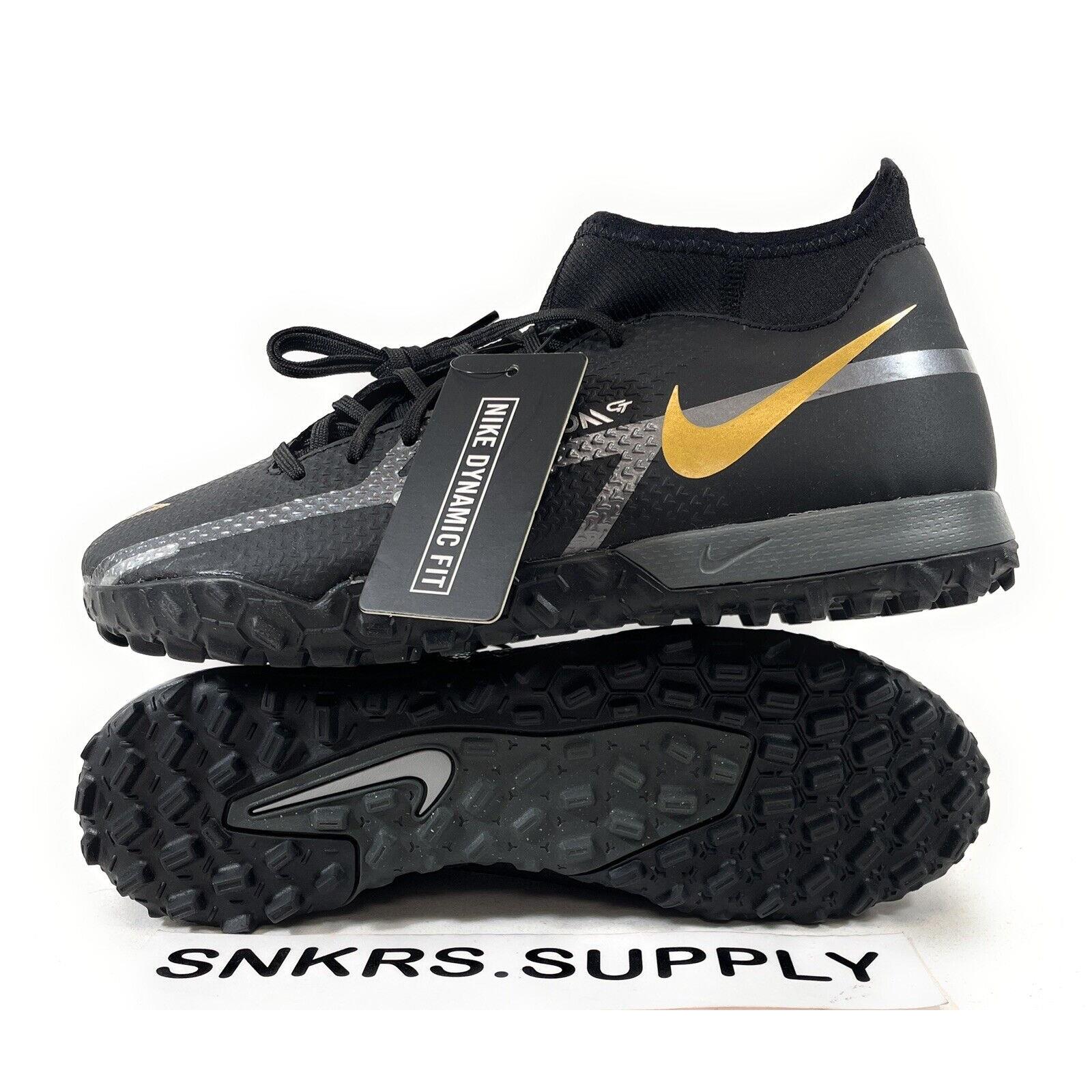 Nike Phantom GT2 Academy DF TF Turf Soccer Shoes Men`s 7.5/Women`s 9 DC0802-008