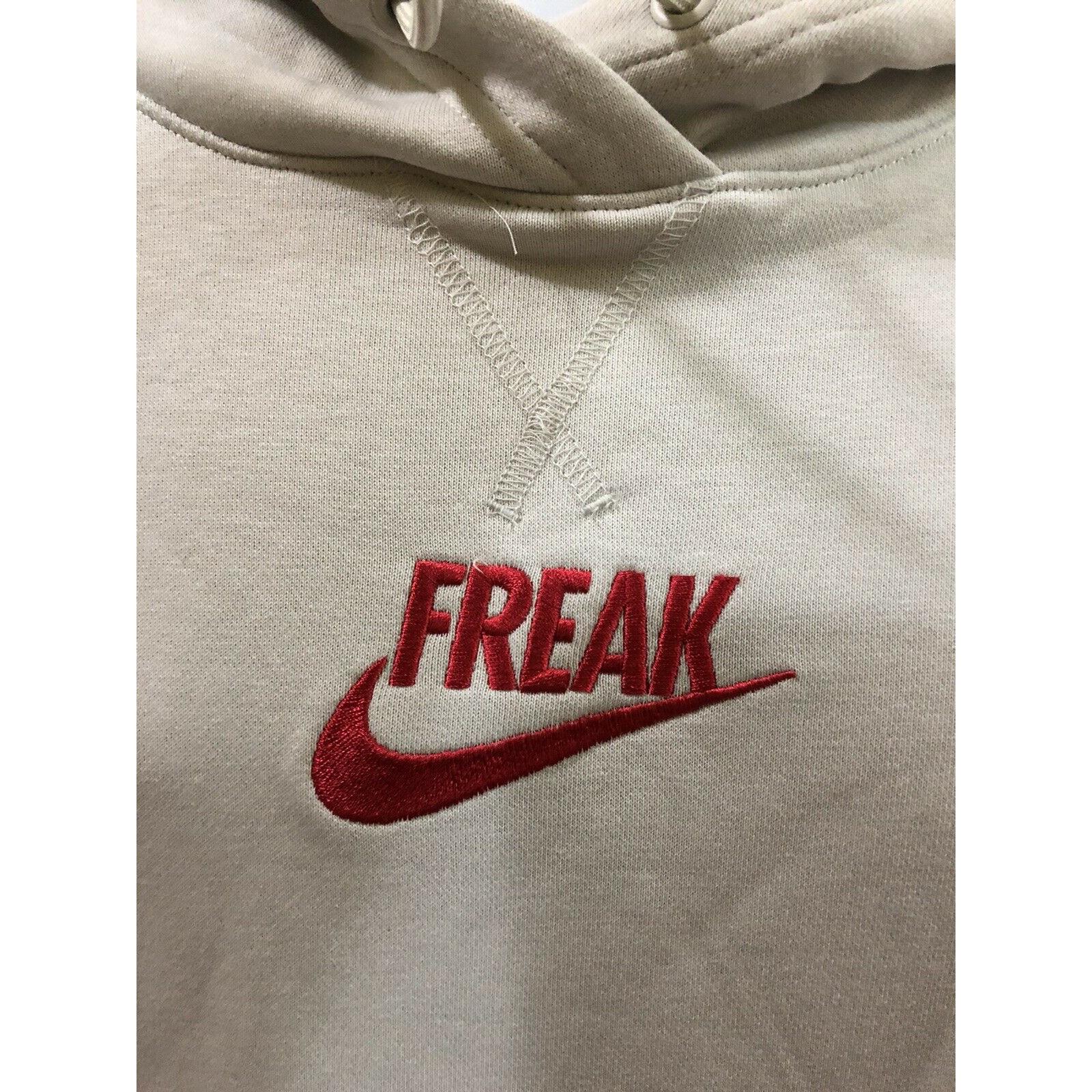 nike freak hoodie bone