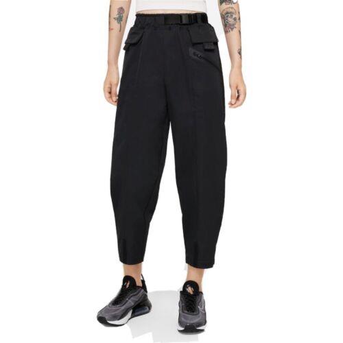 Nike Sportswear Tech Pack Women`s Curve Woven Pants Limited Black Size Large