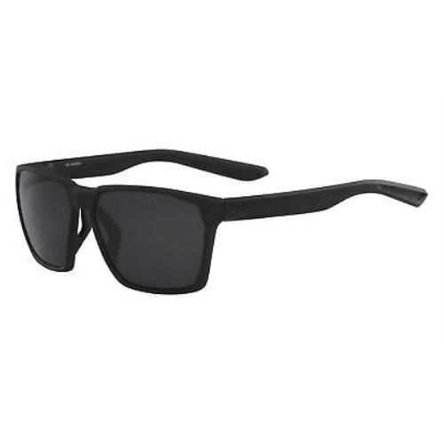 Nike NIKE-MAVERICK-P-EV1097-001-59 Matte Black/polarized Grey Sunglasses