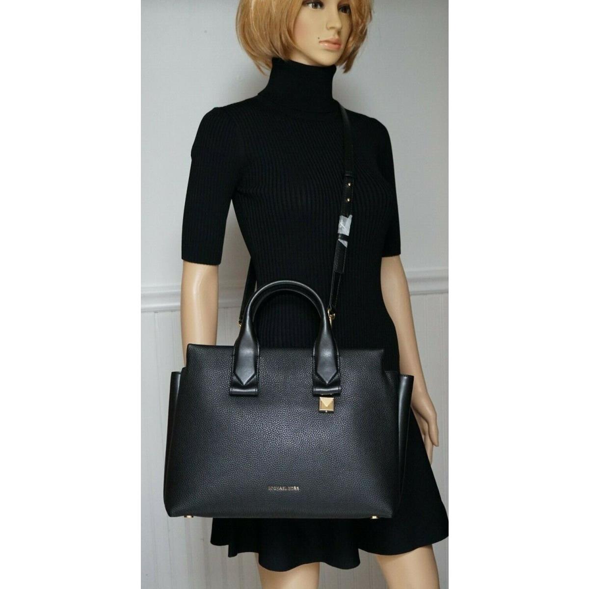 Rollins large pebbled leather on sale satchel