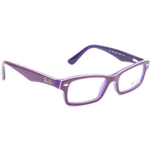 Ray-ban Kids` Eyeglasses RB 1530 3589 Purple Rectangular Frame 46 16 125