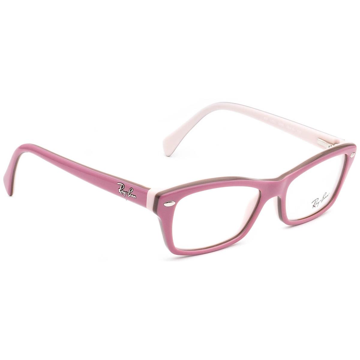 Ray-ban Small Eyeglasses RB 1550 3656 Junior Pink Rectangular Frame 48 15 130