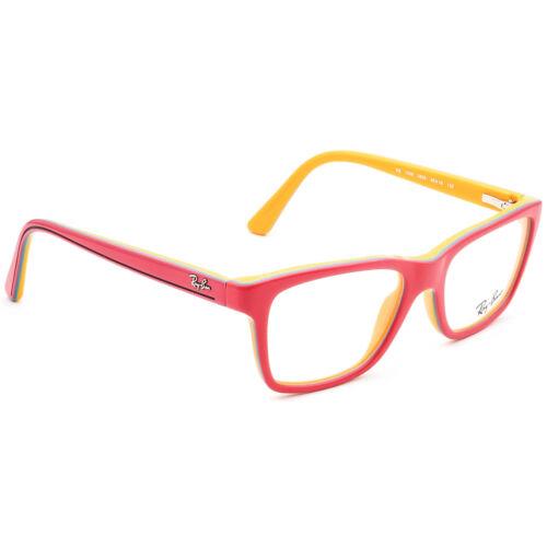 Ray-ban Small Eyeglasses RB 1536 3599 Junior Pink on Orange Frame 48 16 130