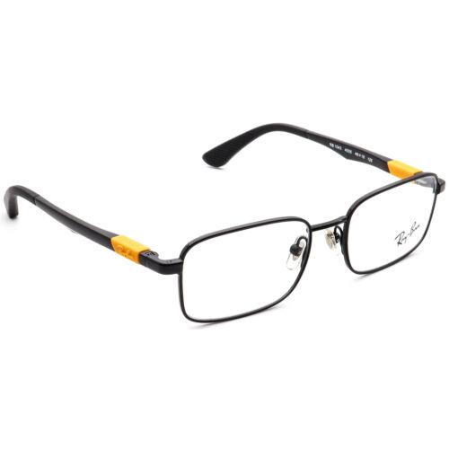 Ray-ban Kids` Eyeglasses RB 1043 4005 Black Rectangular Metal Frame 46 16 125