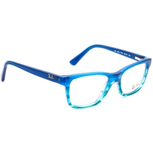 Ray-ban Kids` Eyeglasses RB 1536 3731 Blue Gradient Rectangular Frame 46 16 125