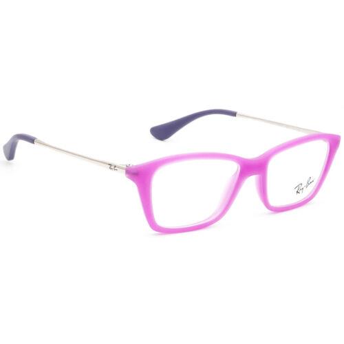 Ray-ban Kids` Eyeglasses RB 1540 3620 Matte Pink/silver Cat Eye Frame 46 14 125