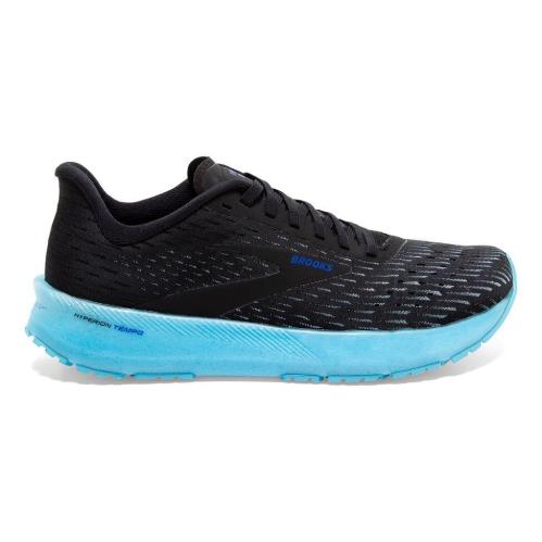 Women`s Brooks Hyperion Black Blue Running Shoes Sizes 6-11