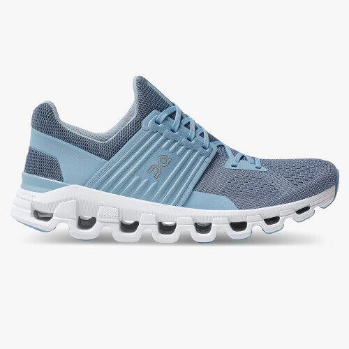 On-running Cloudswift Women`s Running Shoes Lake Sky Cloudtec Size 6.5-10