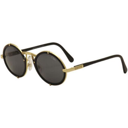 Cazal Legends Men`s 644 001 Black/gold Fashion Sunglasses 53-mm