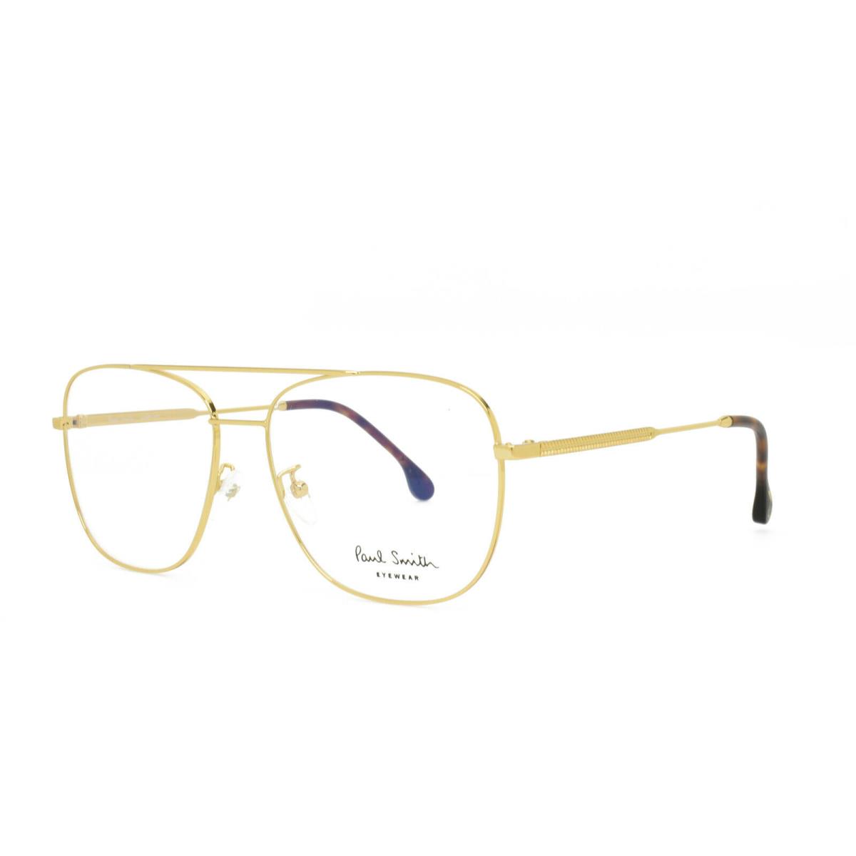 Paul Smith Avery V2 Aviator Eyeglasses Frames Gold 58-15-145 - Frame: Gold