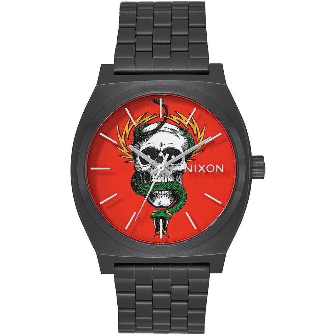 Nixon Mcgill Bones Brigade Skateboard Time Teller Watch A045 2836