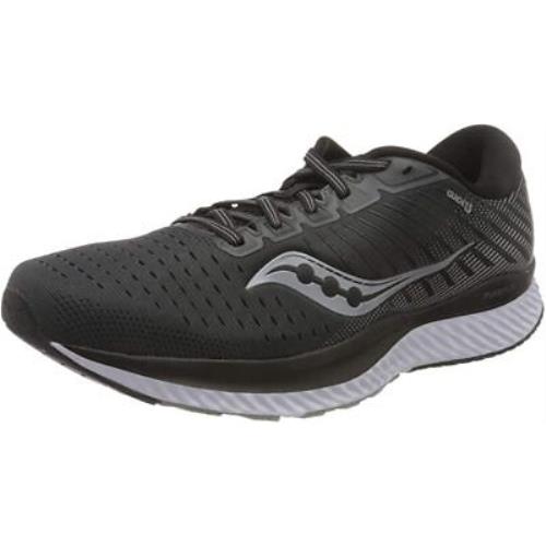 Saucony Men`s Guide 13 Running Shoes Black/white 12 D M US - Black/White , Black/White Manufacturer