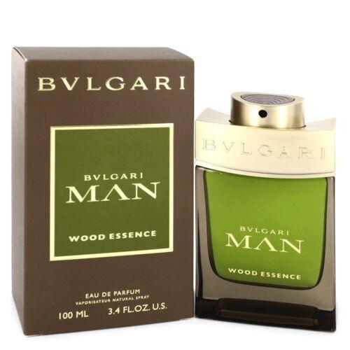 Bvlgari Man Wood Essence Eau De Parfum Spray By Bvlgari 3.4oz