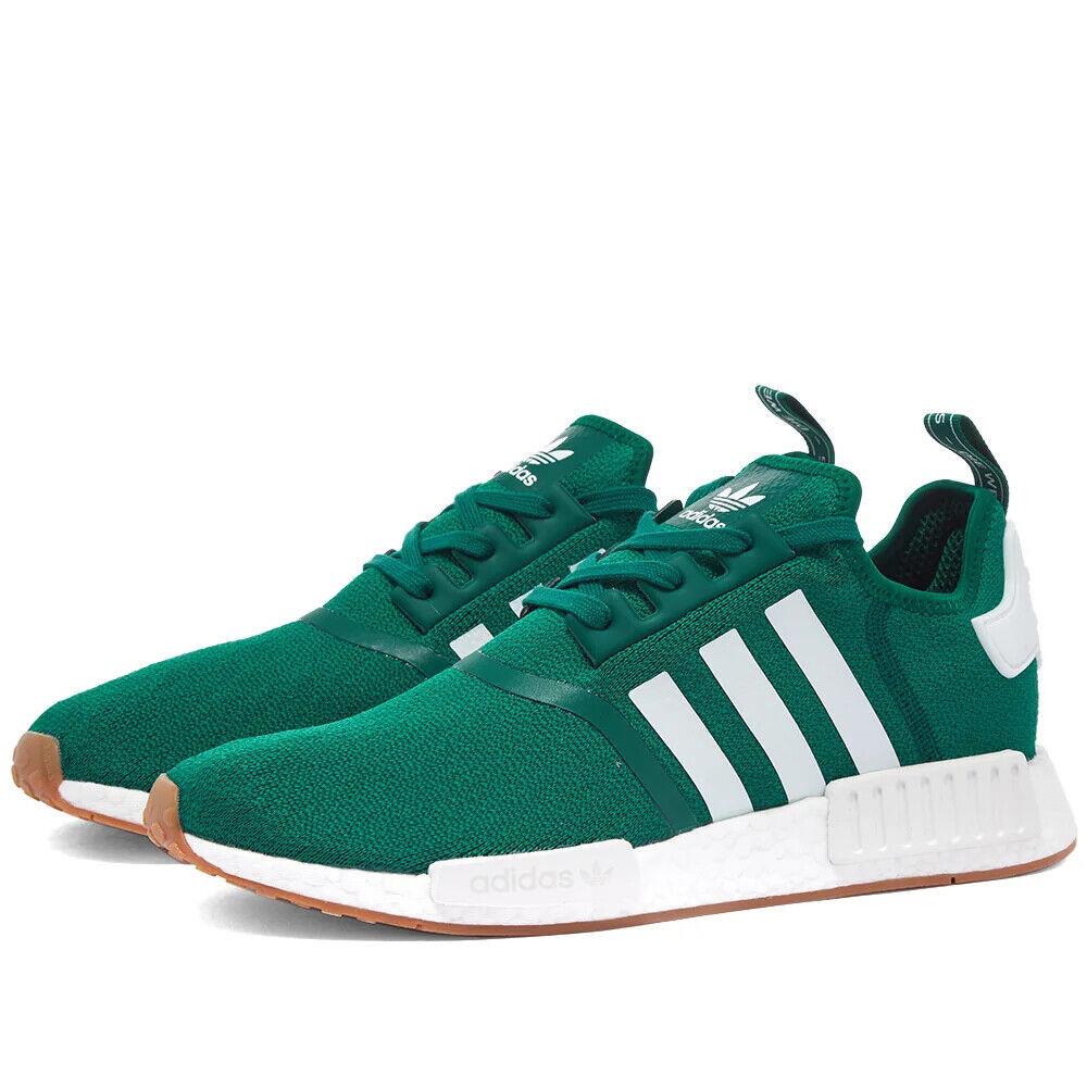 Adidas Mens Nmd R1 FX6788 Green Running Shoes Sneakers