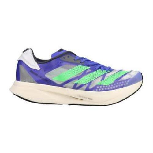 Adidas FY4082 Adizero Adios Pro 2 Mens Running Sneakers Shoes - Purple
