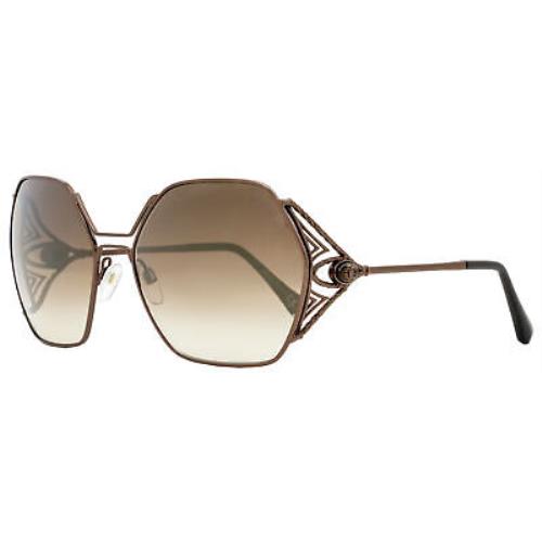 Roberto Cavalli Square Sunglasses RC1056 Fosdinovo 34G Metallic Brown/black 63mm