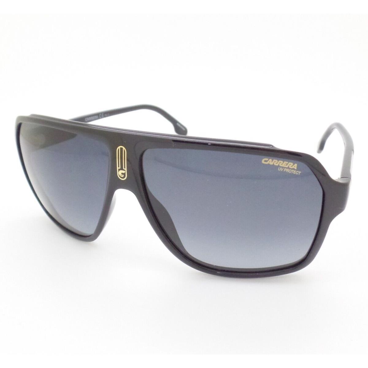 Carrera 1030 S 2M29O Gloss Black Gold Grey Fade Sunglasses