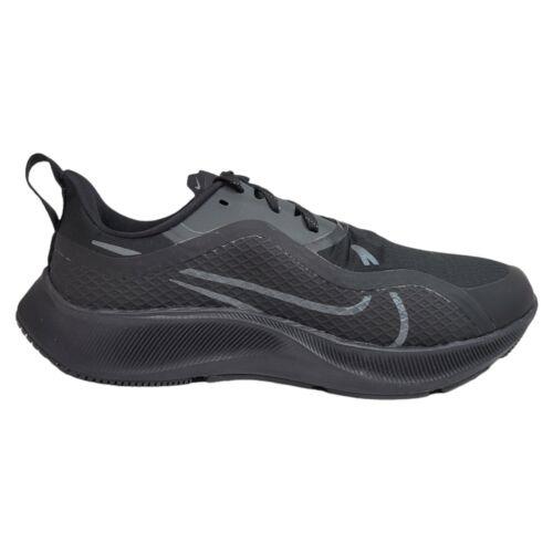 Nike Men 10.5 11 12 Air ZM Pegasus 37 Shield Zoom Black Running Shoes CQ7935-001