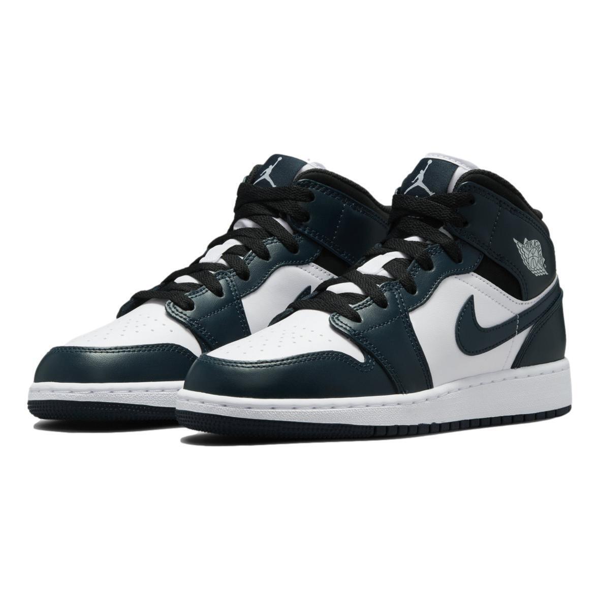 Nike Air Jordan 1 Mid GS Youth Shoes 554725-411