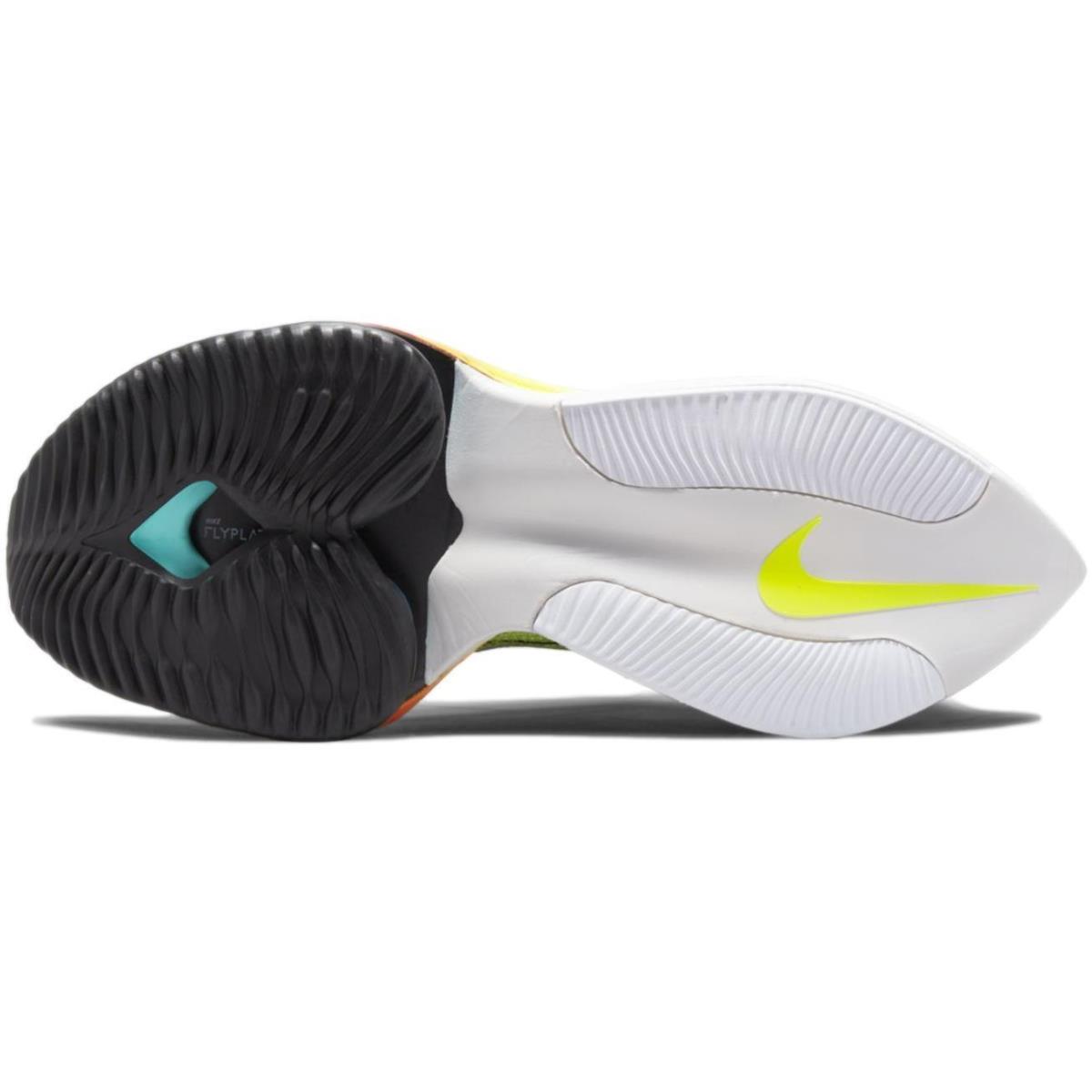 Nike shoes Air Zoom Alphafly - Barely Volt/Black-Hyper Orange 1