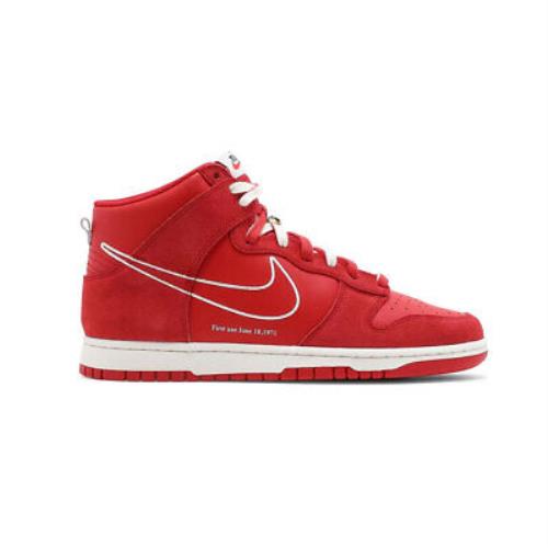 Nike Men`s Dunk High First Use Red DH0960-600 - Red