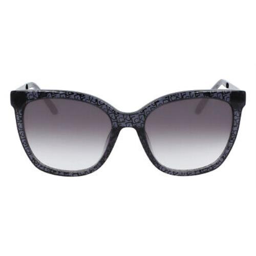 Calvin Klein CK21703S Women Sunglasses Cat Eye 55mm