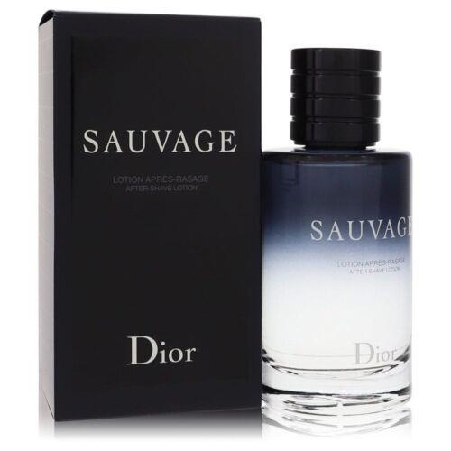 Sauvage After Shave Lotion By Christian Dior 3.4oz For Men