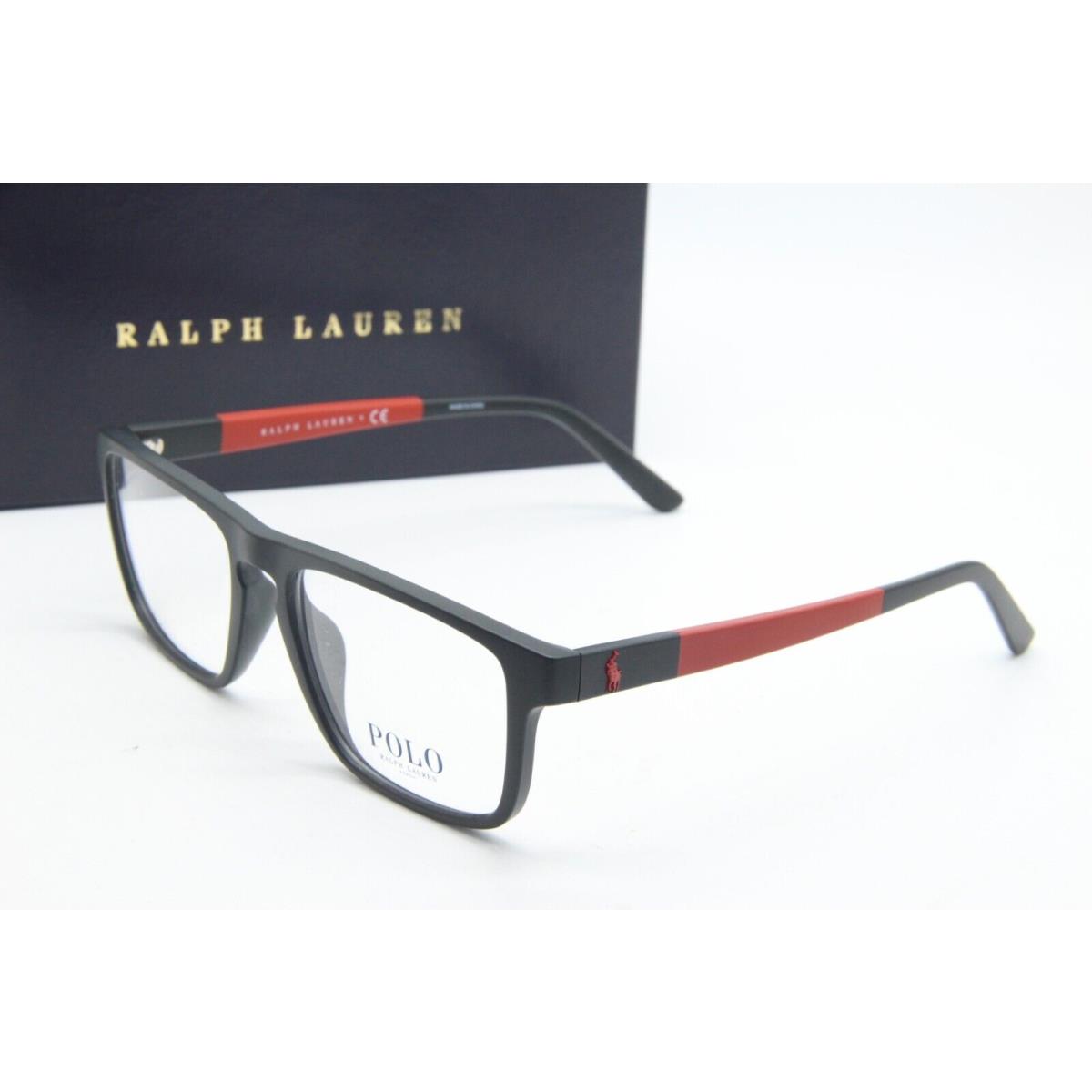 Polo Ralph Lauren PH2242U 5284 Matte Black Eyeglasses W/case 54-17