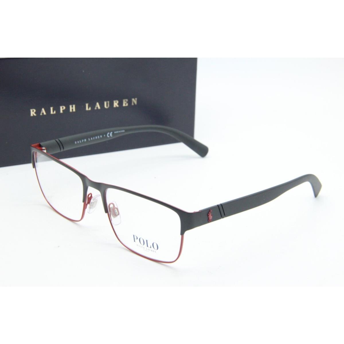 Polo Ralph Lauren PH 1175 9191 Matte Black Eyeglasses W/case 56-18