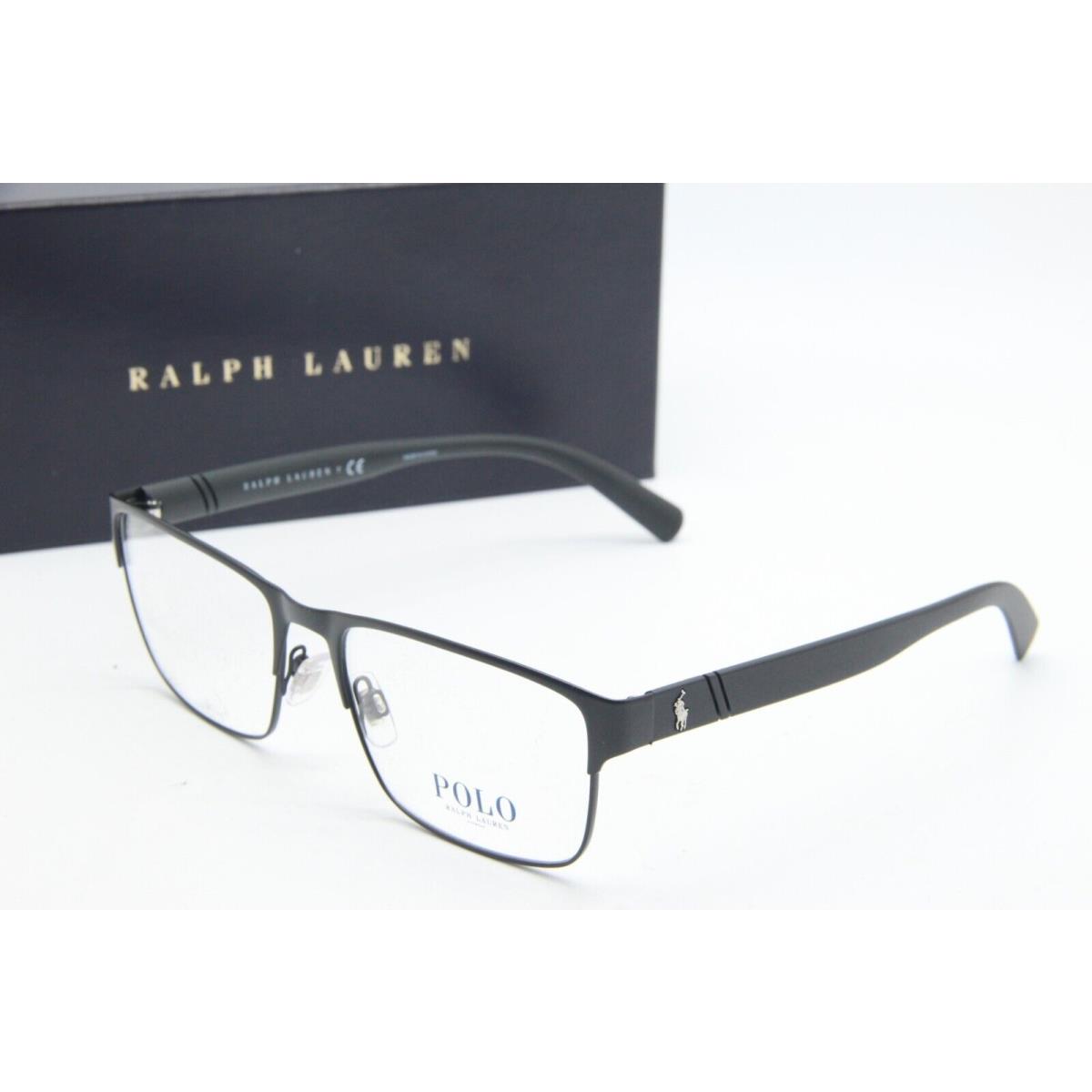 Polo Ralph Lauren PH1175 9038 Matte Black Eyeglasses W/case 56-18