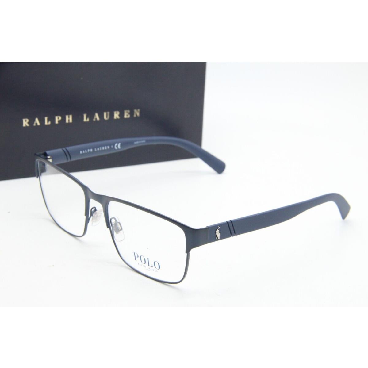 Polo Ralph Lauren PH1175 9119 Matte Blue Eyeglasses W/case 56-18