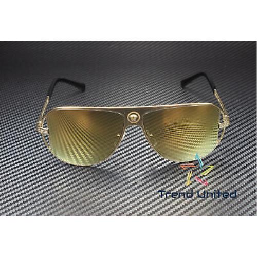 Versace sunglasses  - Gold Frame, Brown Lens