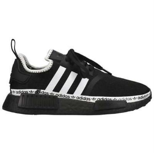 Adidas FV8729 Nmd_R1 Lace Up Mens Sneakers Shoes Casual - Black White - Size