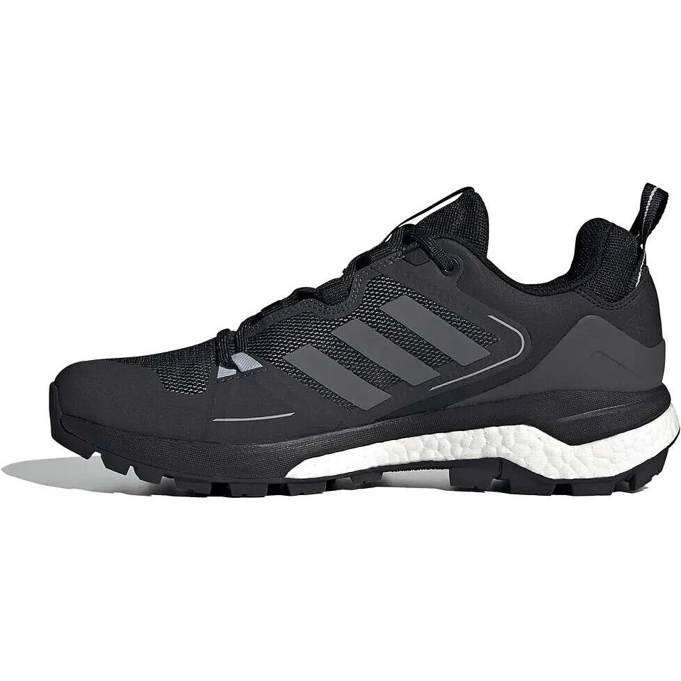 Mens Adidas Terrex Skychaser 2 Black Gray Hiking Trail Shoes FW2921 Sz 9.5