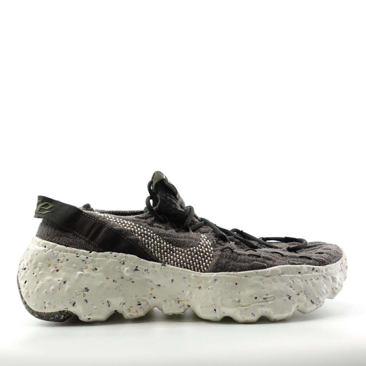 Nike Space Hippie 04 Running Shoes Cargo Khaki Womens Size 11 CD3476300 Mens 9.5