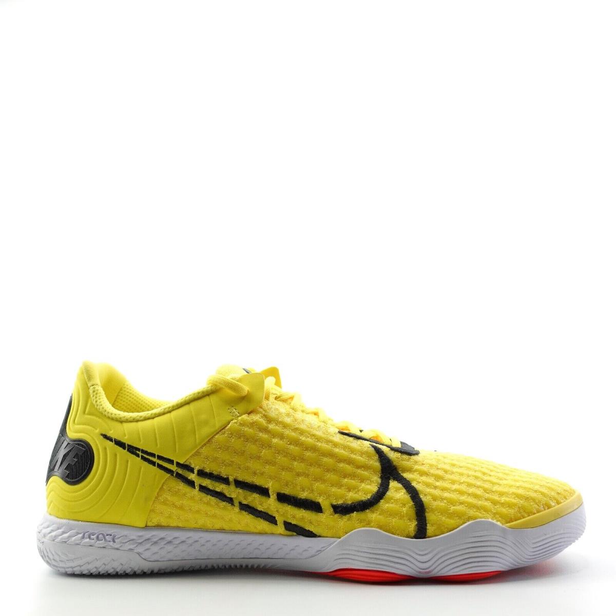 Nike Reactgato Yellow Indoor Soccer Shoes CT0550-710 Men`s Size 12